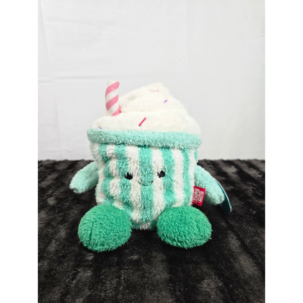 BumBumz Miles the Milkshake SugarBumz Plush 7.5 inch Mint Green Russ Toy NWT